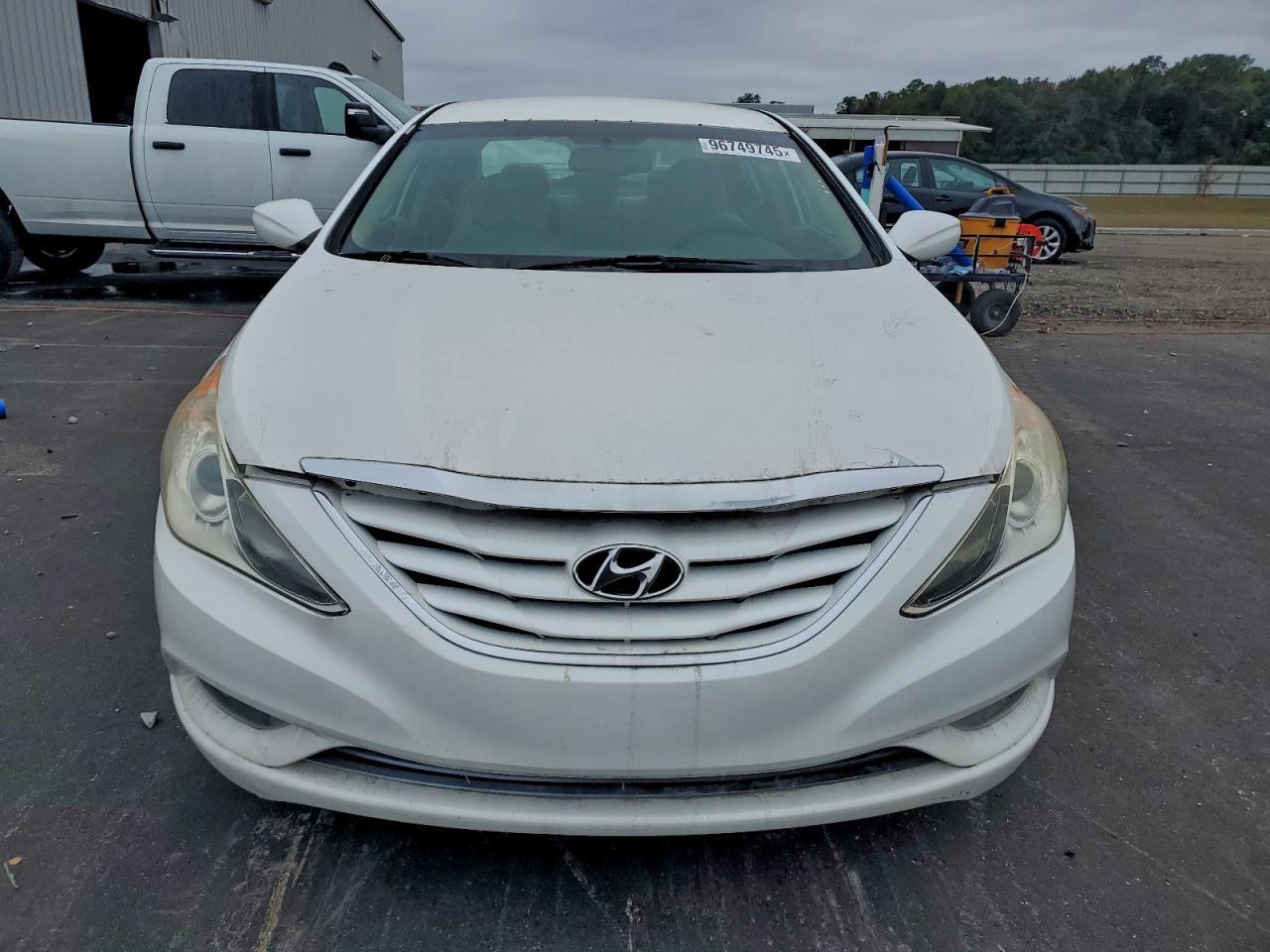 Lot #3317800079 2013 HYUNDAI SONATA GLS