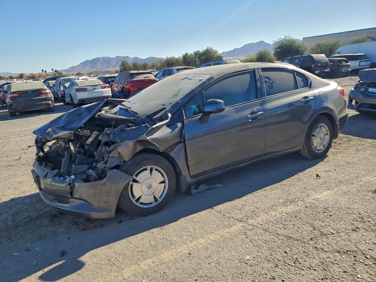 Lot #3317069999 2012 HONDA CIVIC HF