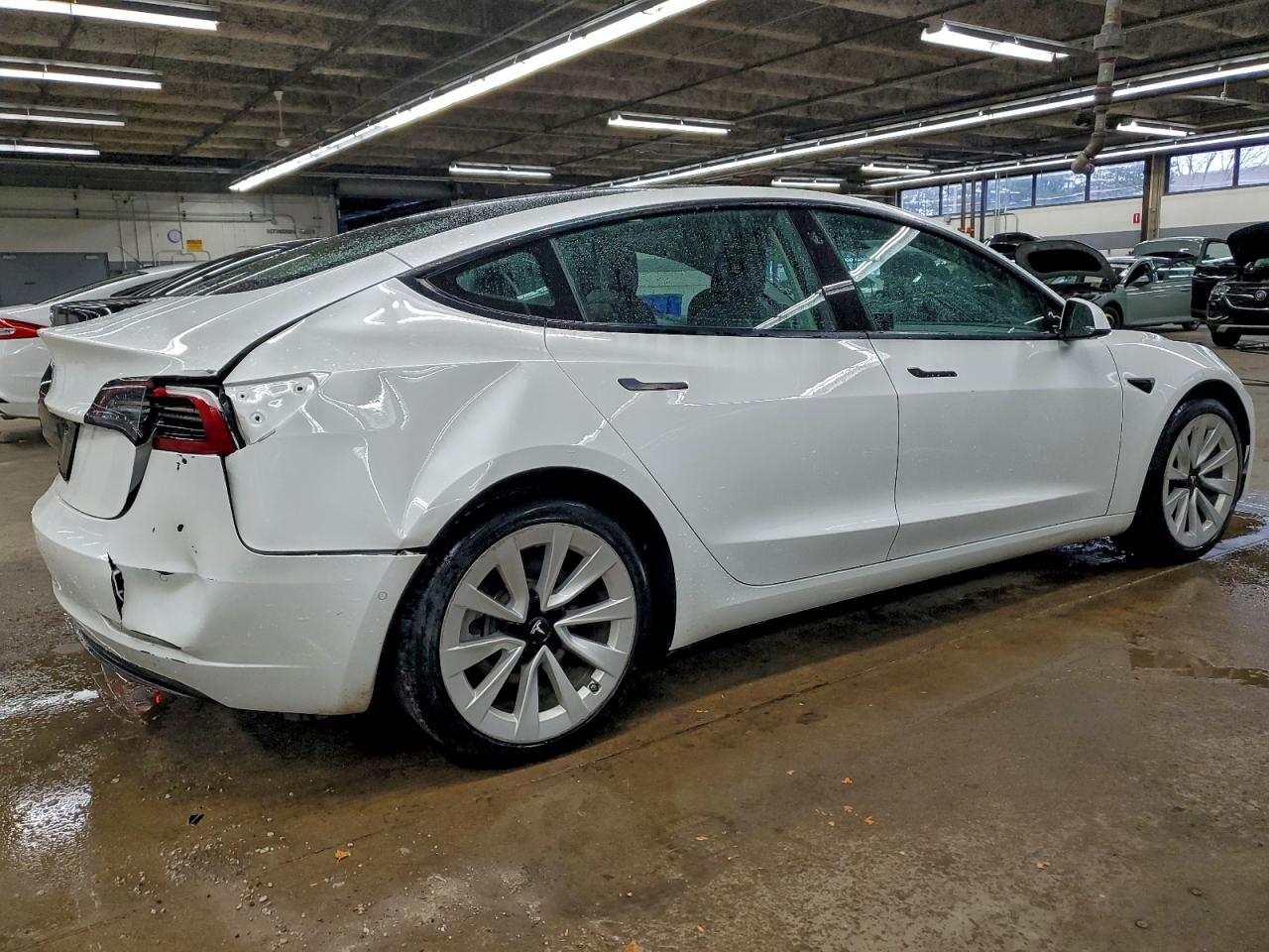 Lot #3316145215 2022 TESLA MODEL 3