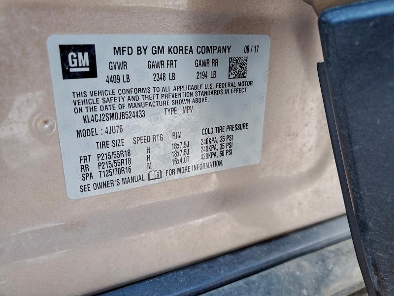 2018 BUICK ENCORE SPO #3304646940