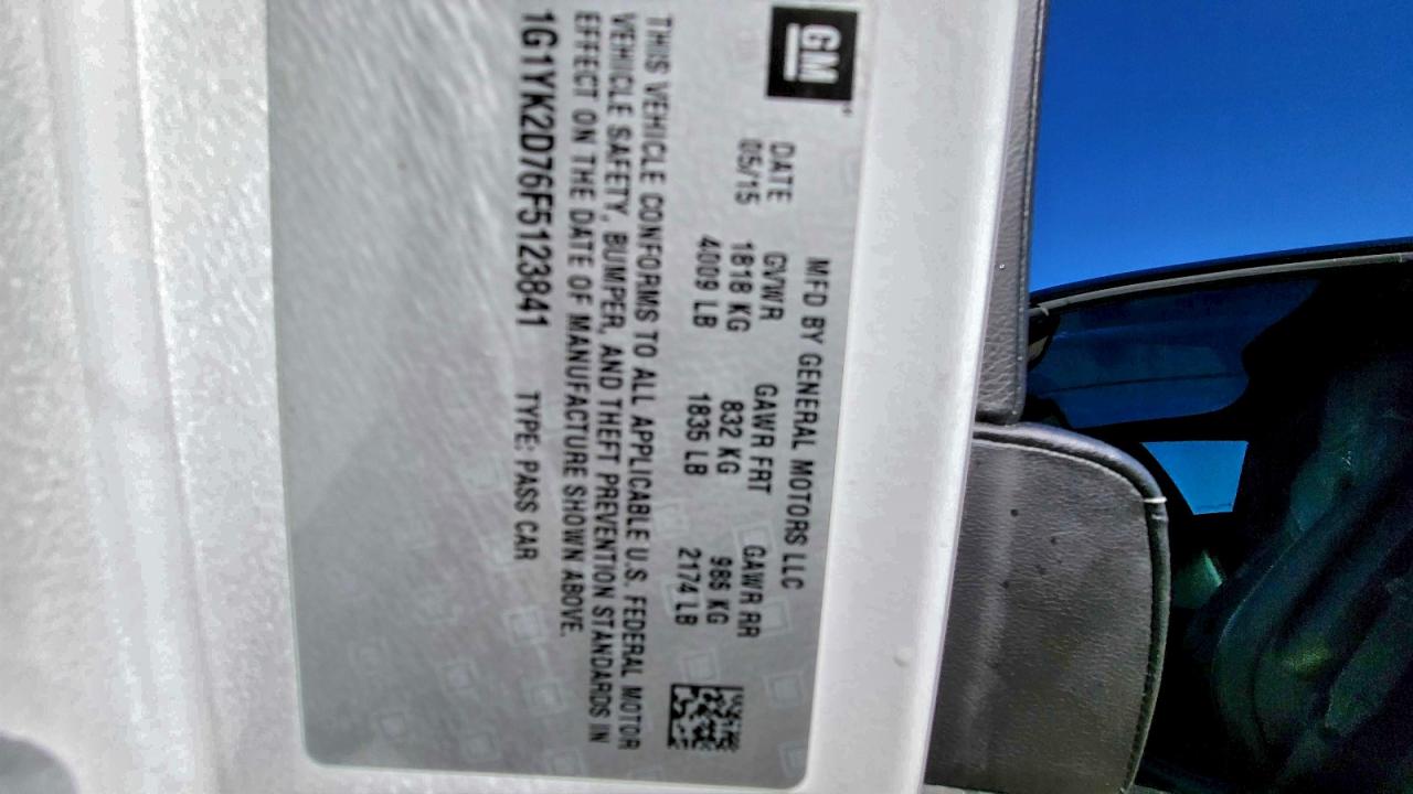 CHEVROLET CORVETTE STINGRAY Z51 2LT