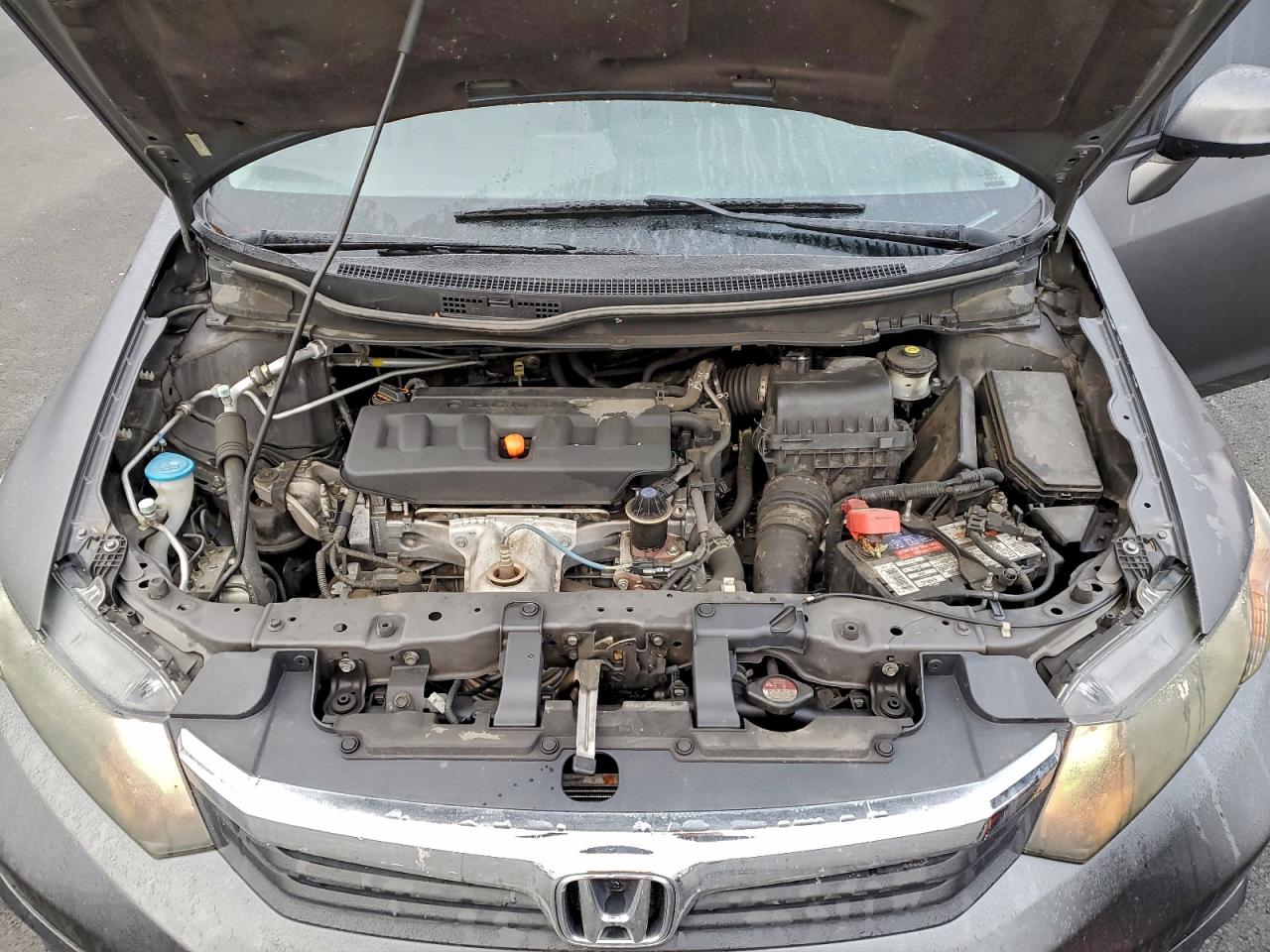 Lot #3302835921 2012 HONDA CIVIC EXL