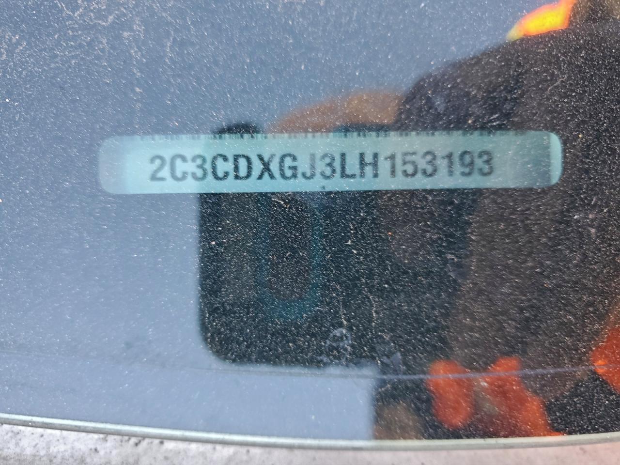 Lot #3318140399 2020 DODGE CHARGER SC