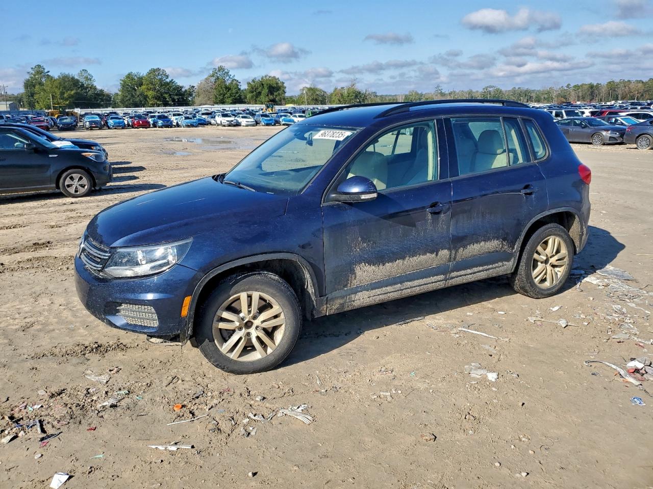 Lot #3311531252 2016 VOLKSWAGEN TIGUAN S