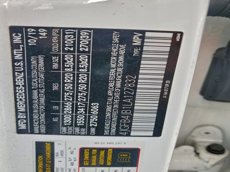 2020 MERCEDES-BENZ GLE 350 #3304505463