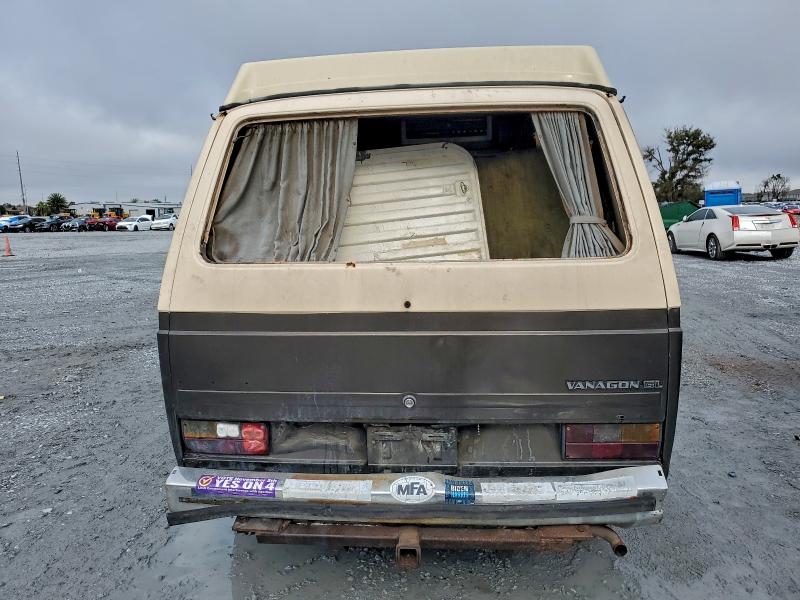 1984 VOLKSWAGEN VANAGON CA #3309353994
