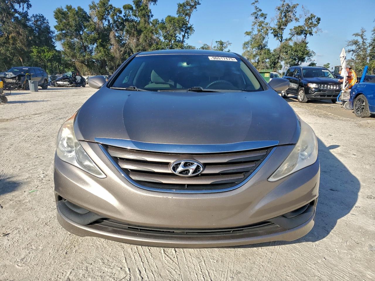 Lot #3311526306 2014 HYUNDAI SONATA GLS