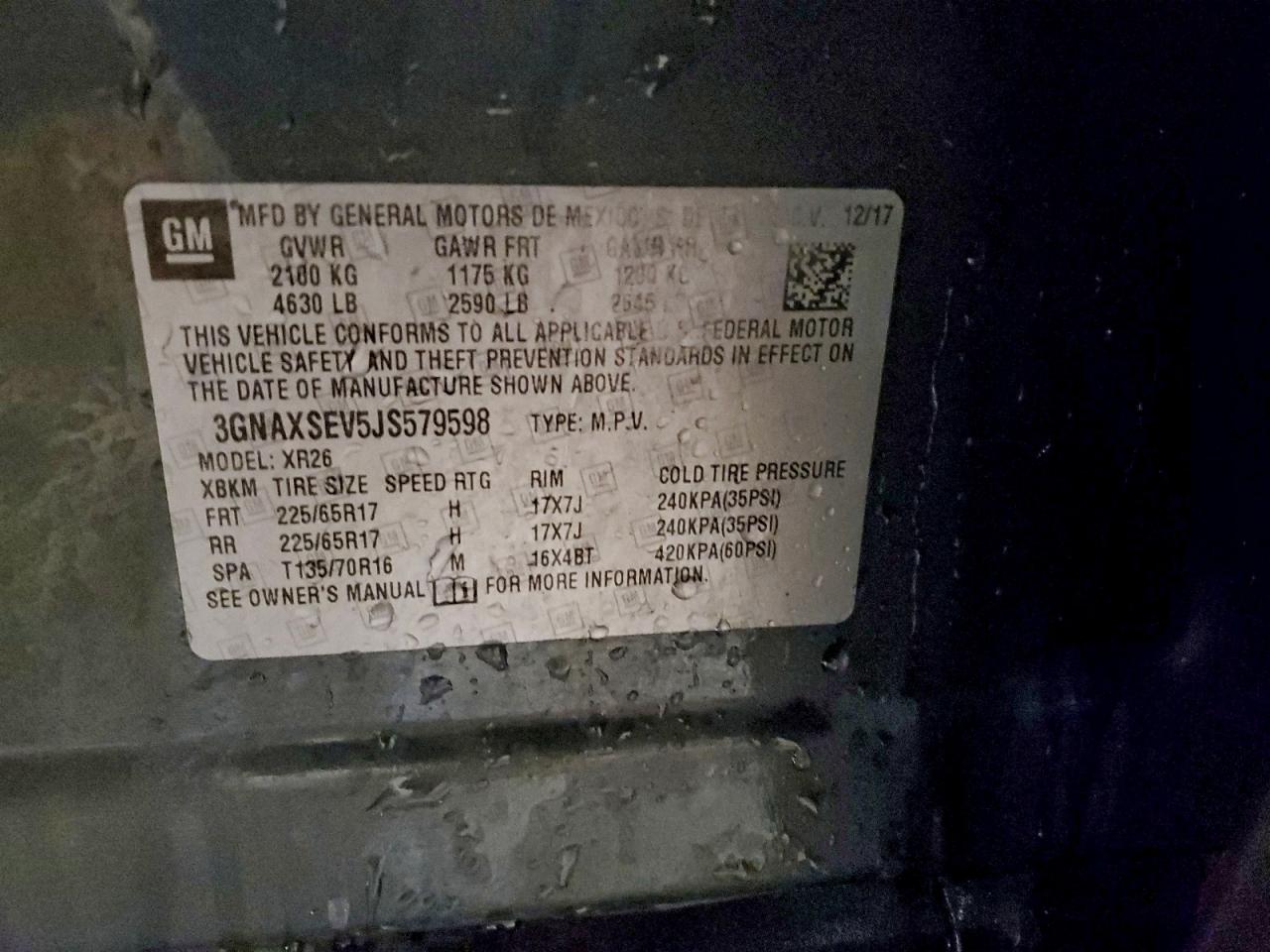 CHEVROLET EQUINOX LT