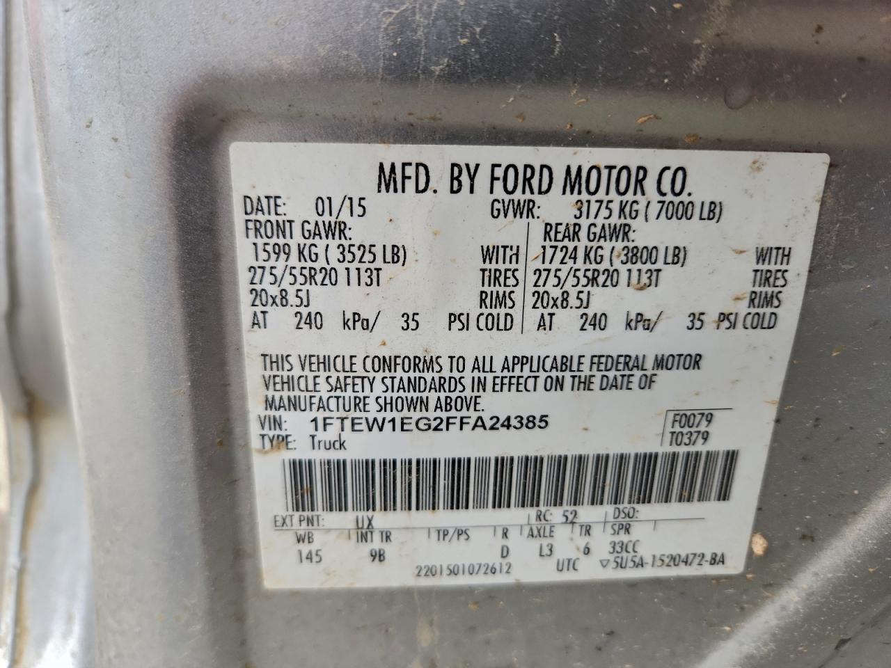 FORD F-150 SUPERCREW