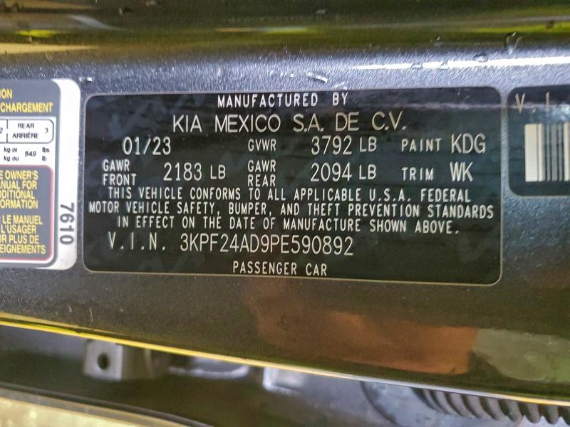 2023 KIA FORTE LX #3311479252