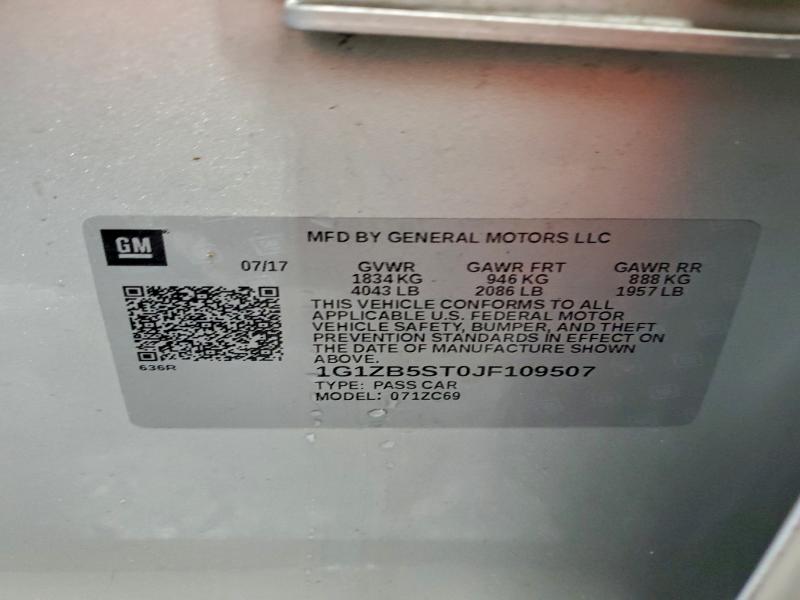 2018 CHEVROLET MALIBU LS #3317824216