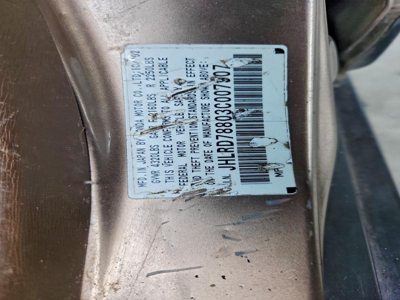 2003 HONDA CR-V EX #3315832350