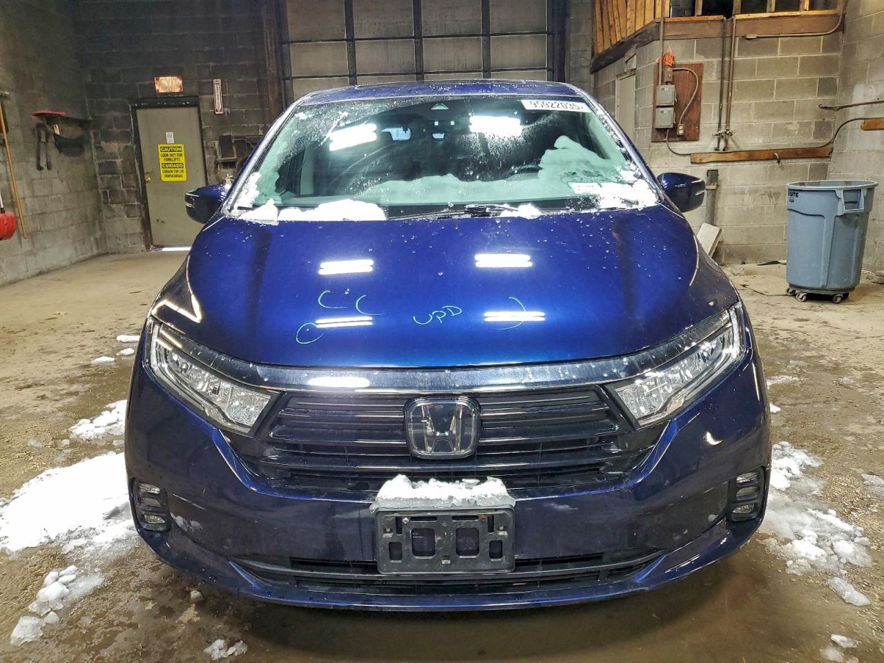 Lot #3311581795 2021 HONDA ODYSSEY EX