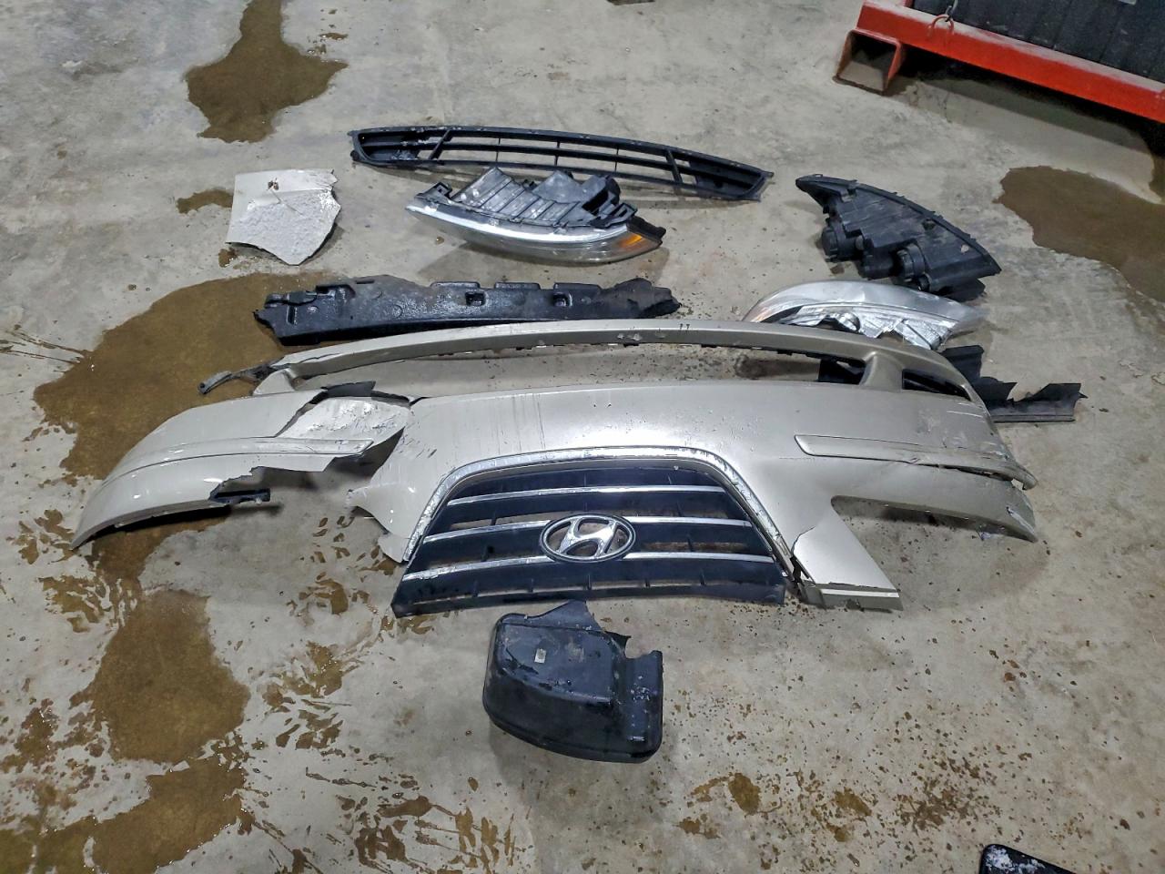 Lot #3311722252 2009 HYUNDAI SONATA GLS