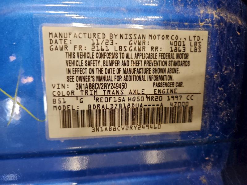 2024 NISSAN SENTRA SV #3320156326