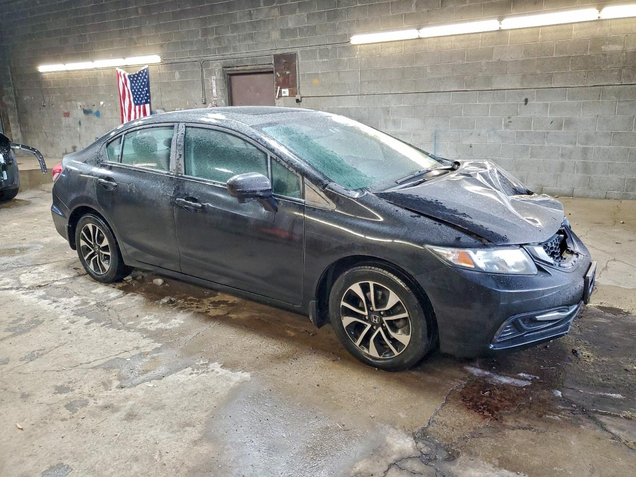 Lot #3318993377 2015 HONDA CIVIC EX