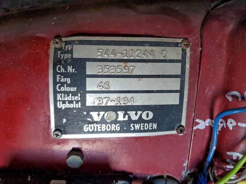 1962 VOLVO CP #3310538056