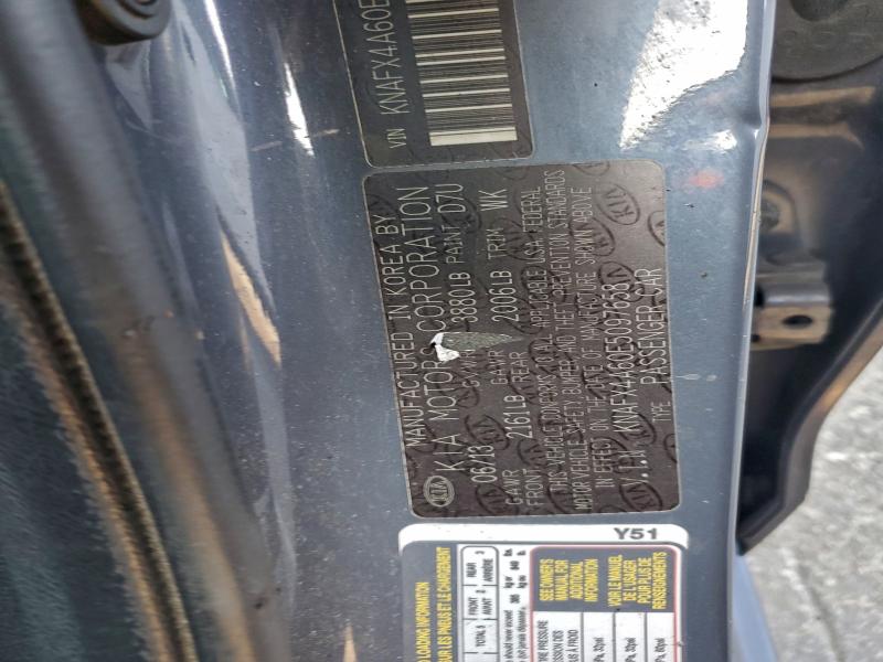 2014 KIA FORTE LX #3304099508