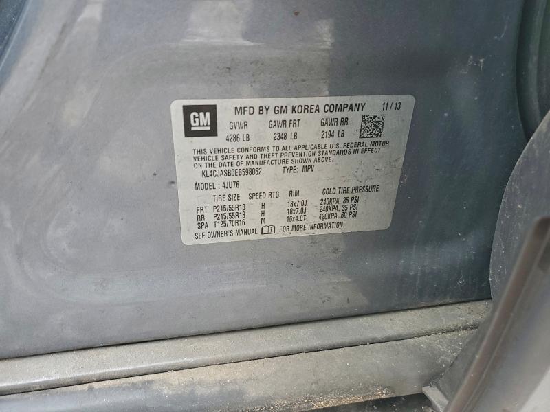 2014 BUICK ENCORE #3316792403