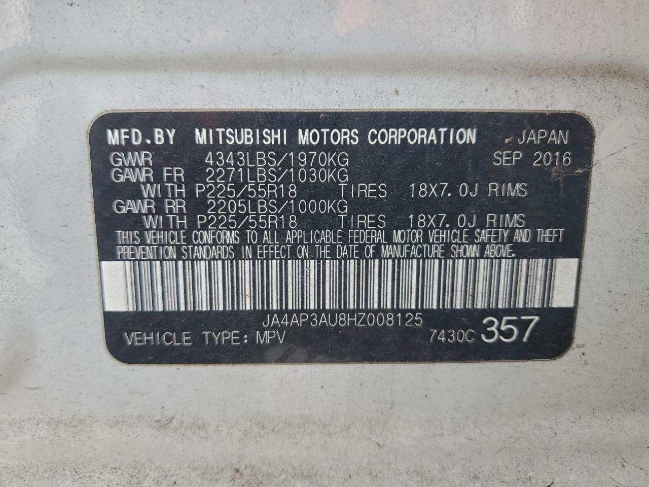 MITSUBISHI OUTLANDER ES