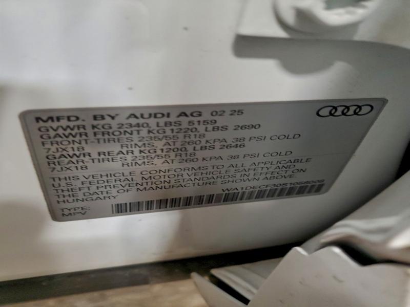 2025 AUDI Q3 PREMIUM #3317715085