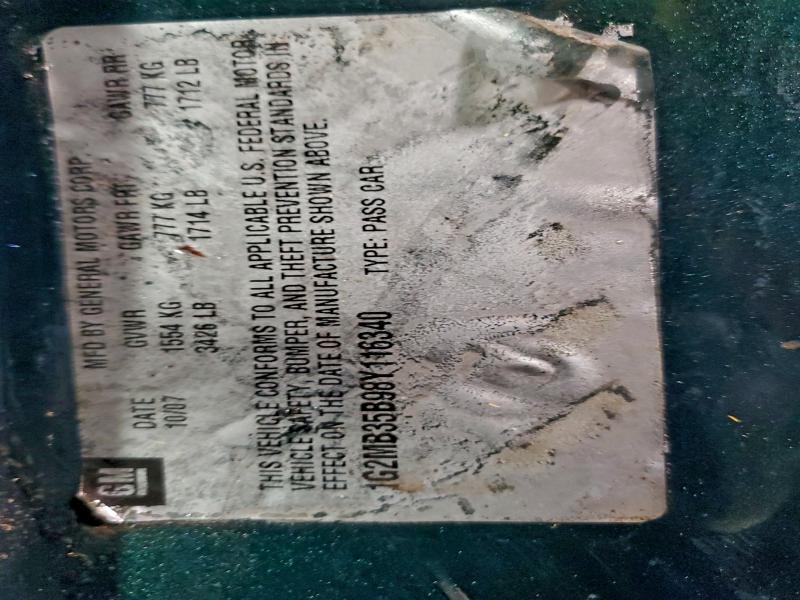 2008 PONTIAC SOLSTICE #3303817442