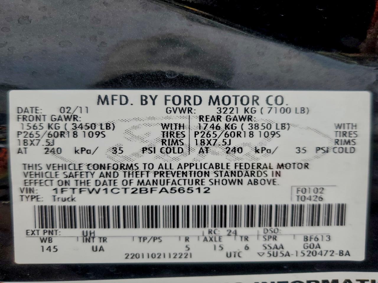 FORD F-150 SUPERCREW