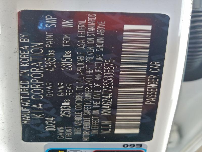 2025 KIA K5 LXS #3315749344