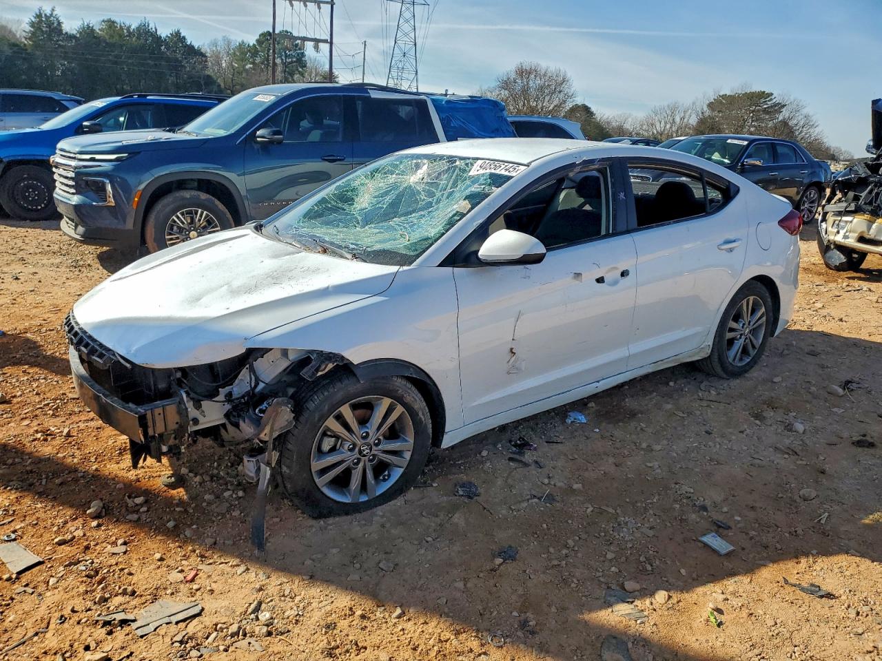Lot #3310332952 2018 HYUNDAI ELANTRA SE