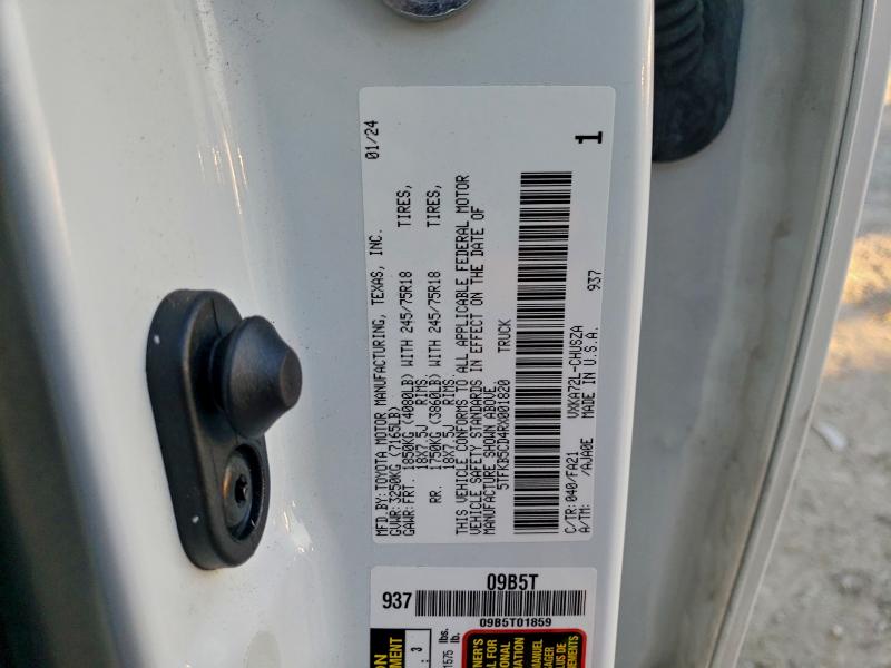 2024 TOYOTA TUNDRA DOU #3305603844