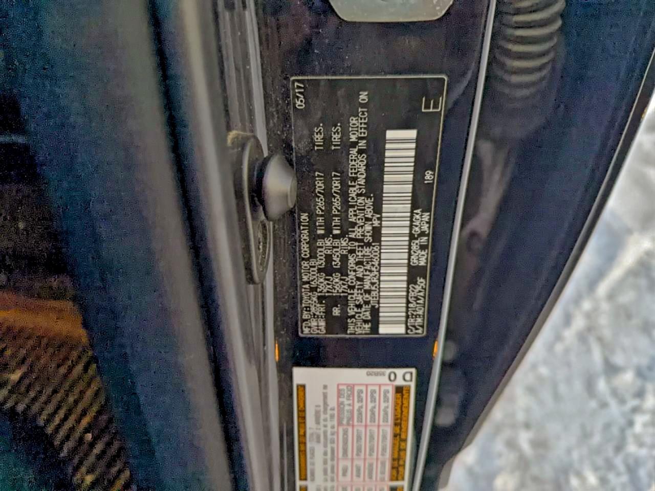 TOYOTA 4RUNNER SR5/SR5 PREMIUM