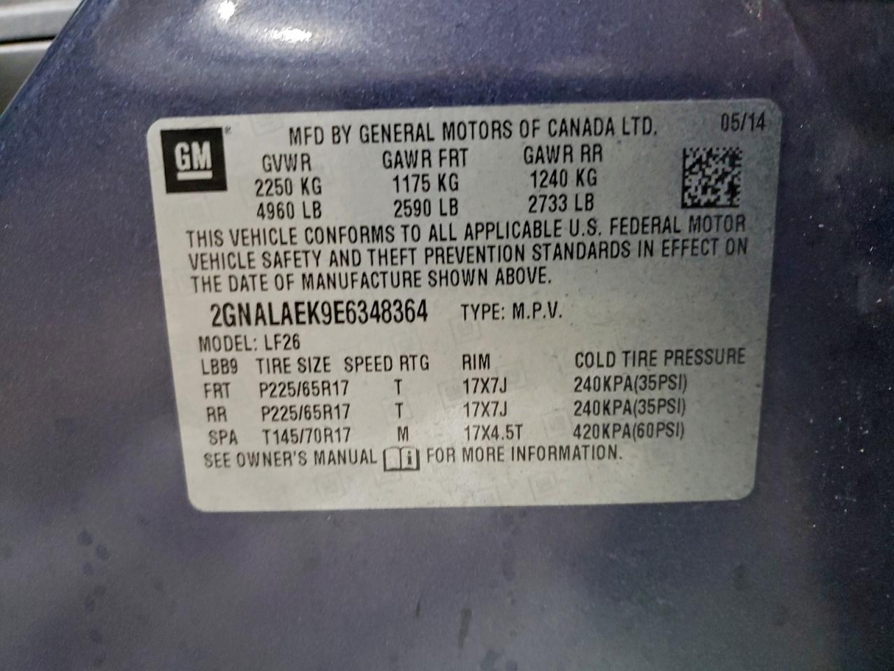 CHEVROLET EQUINOX LS