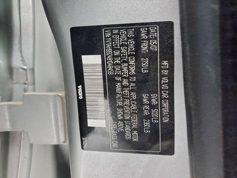 2008 VOLVO S80 T6 TUR #3310388016