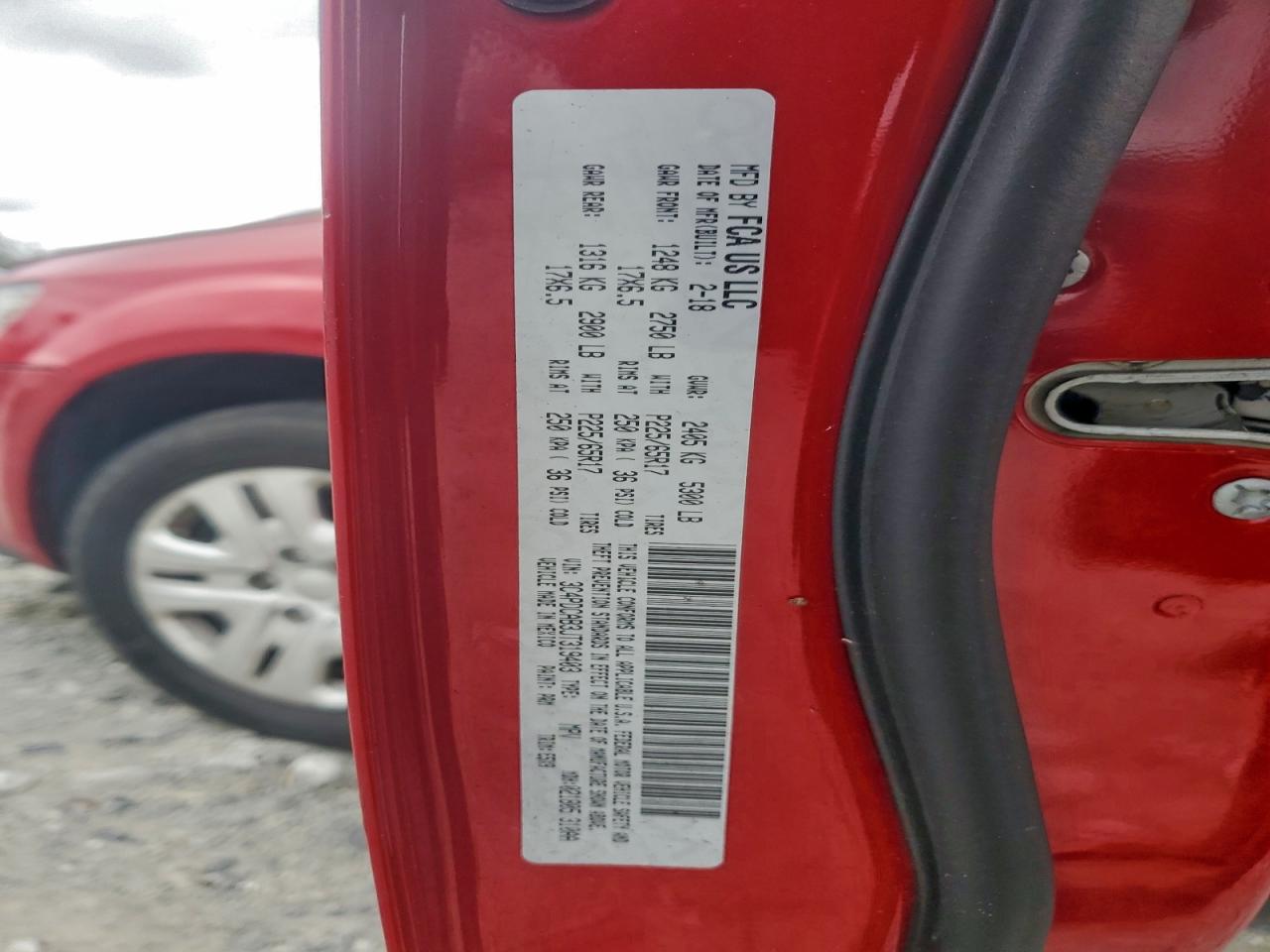 Lot #3309255620 2018 DODGE JOURNEY SE