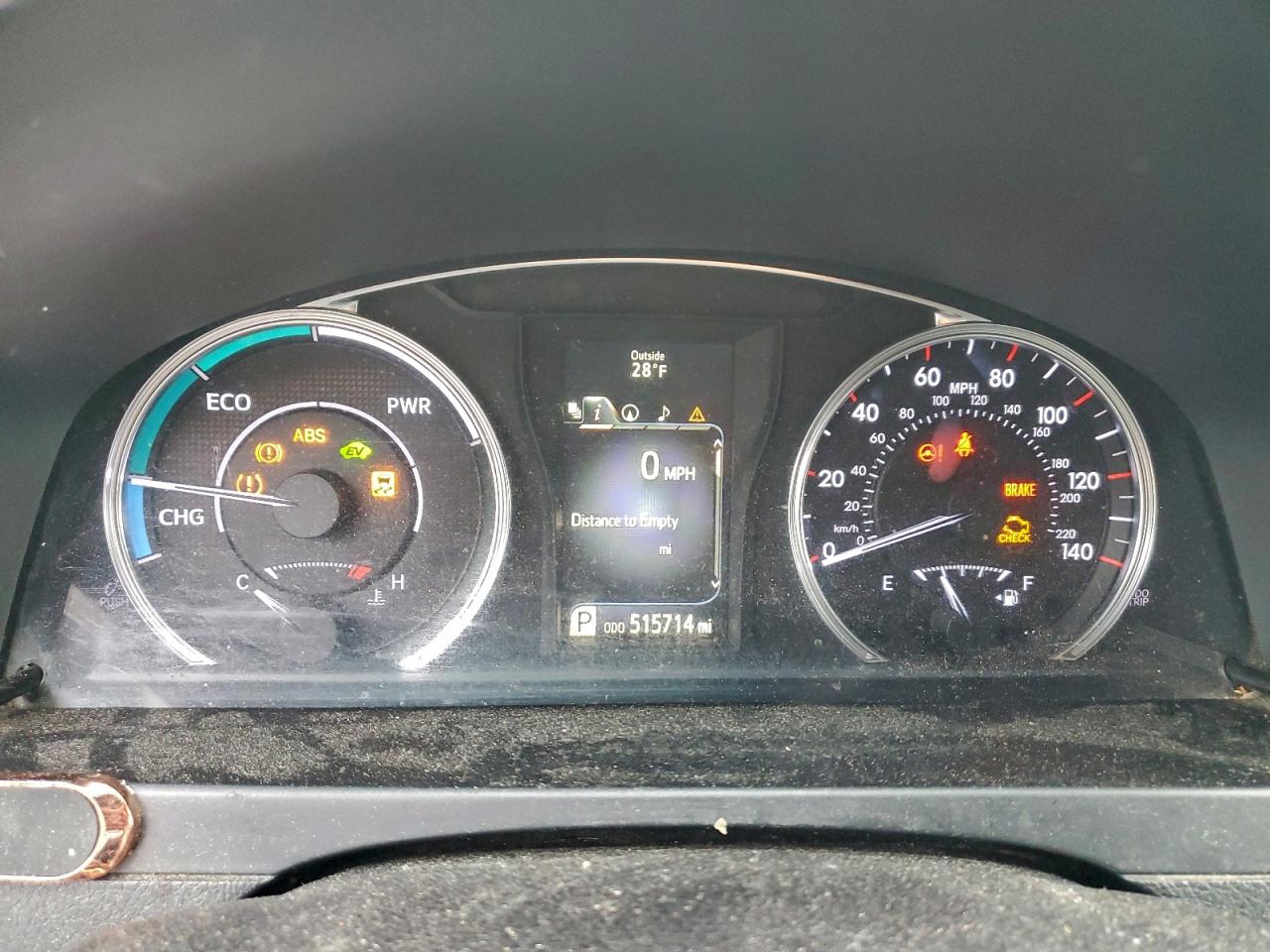 Lot #3316552486 2015 TOYOTA CAMRY HYBR