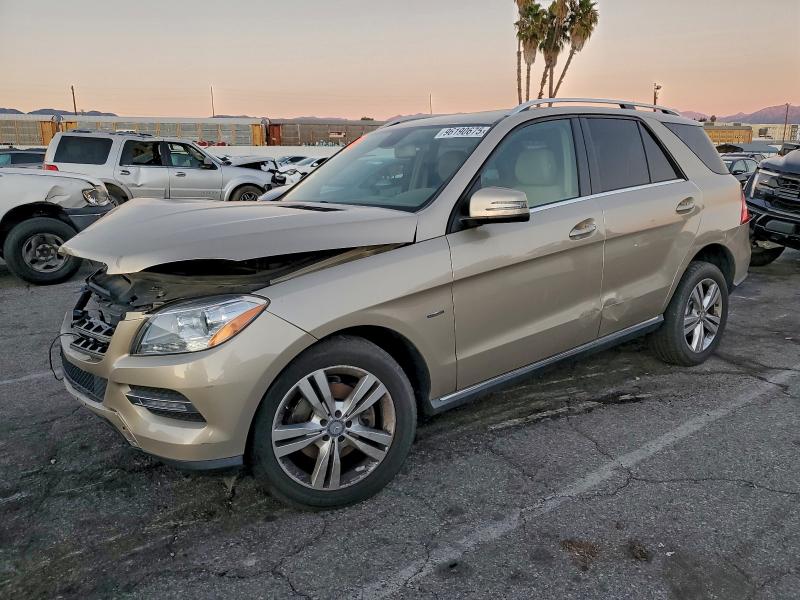 2012 MERCEDES-BENZ ML 350 4MA #3310333958