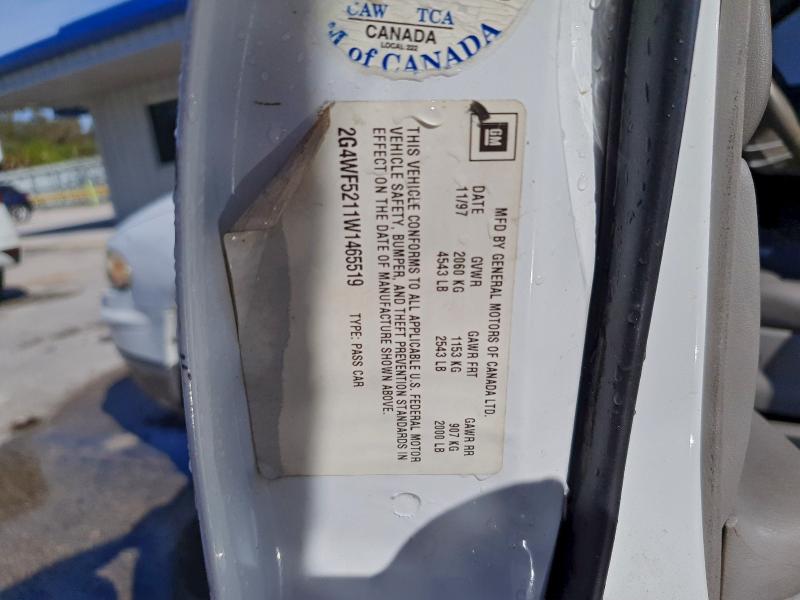 1998 BUICK REGAL GS #3309083159