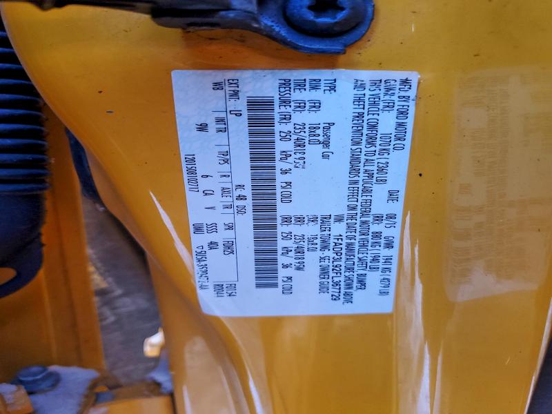 2015 FORD FOCUS ST #3305395313