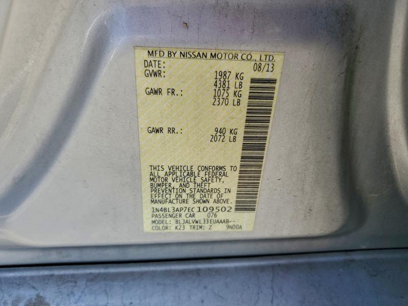 2014 NISSAN ALTIMA 3.5 #3302879896