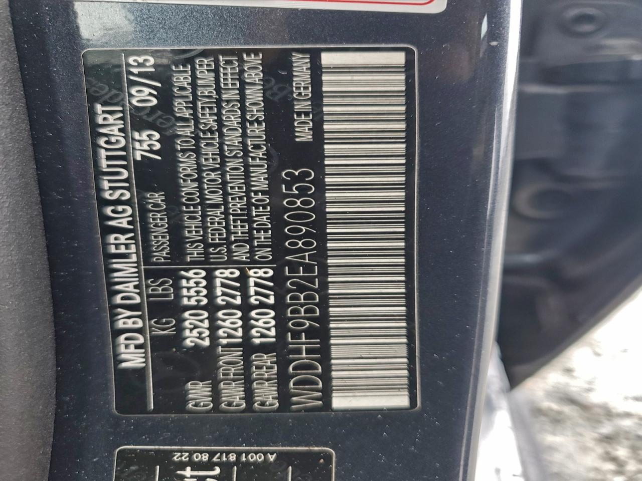 MERCEDES-BENZ E-CLASS 550 4MATIC