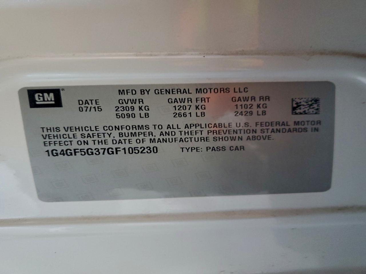 BUICK LACROSSE PREMIUM