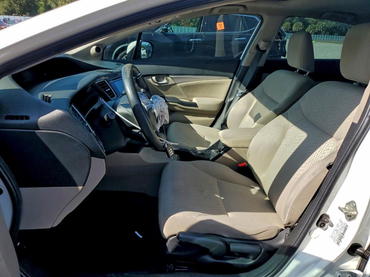 Lot #3317631527 2014 HONDA CIVIC EX