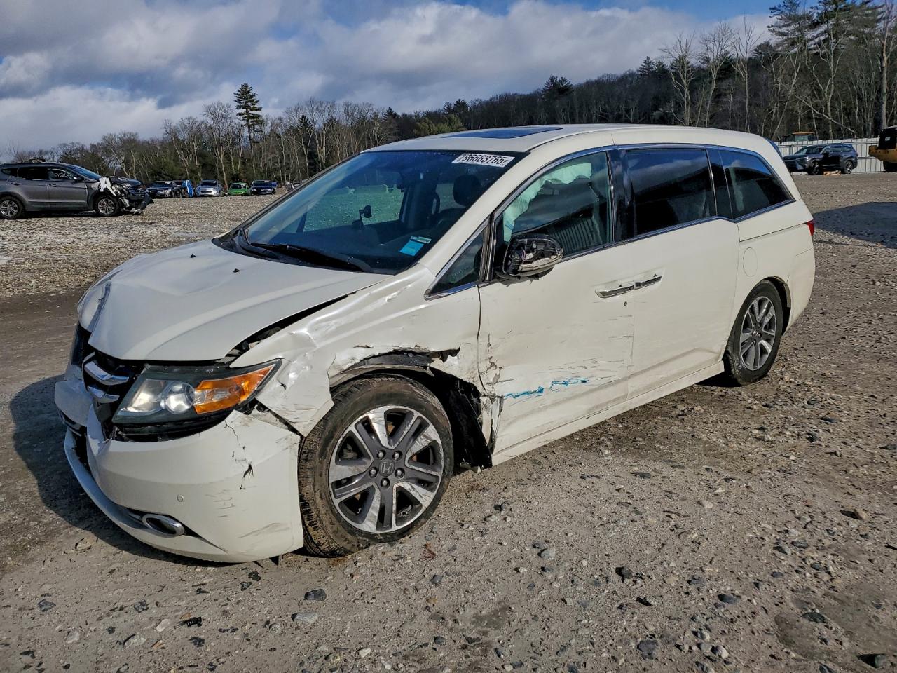 Lot #3316803419 2014 HONDA ODYSSEY TO