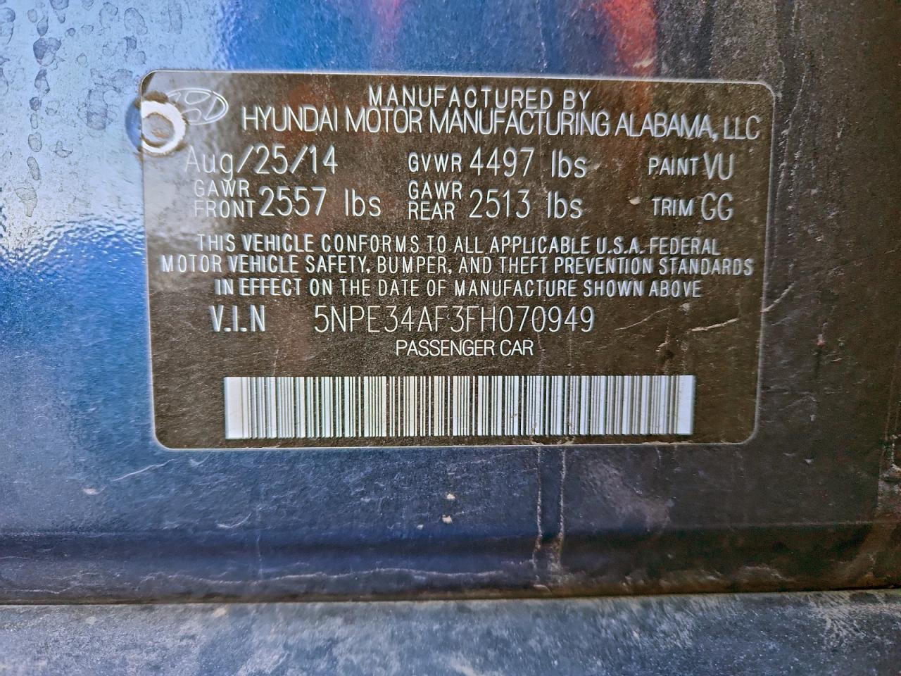 HYUNDAI SONATA SPORT