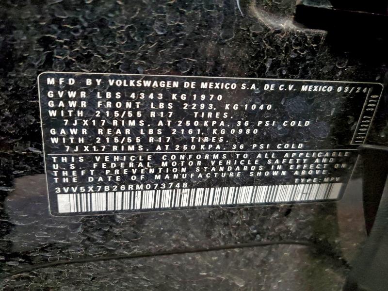 2024 VOLKSWAGEN TAOS S #3311463234