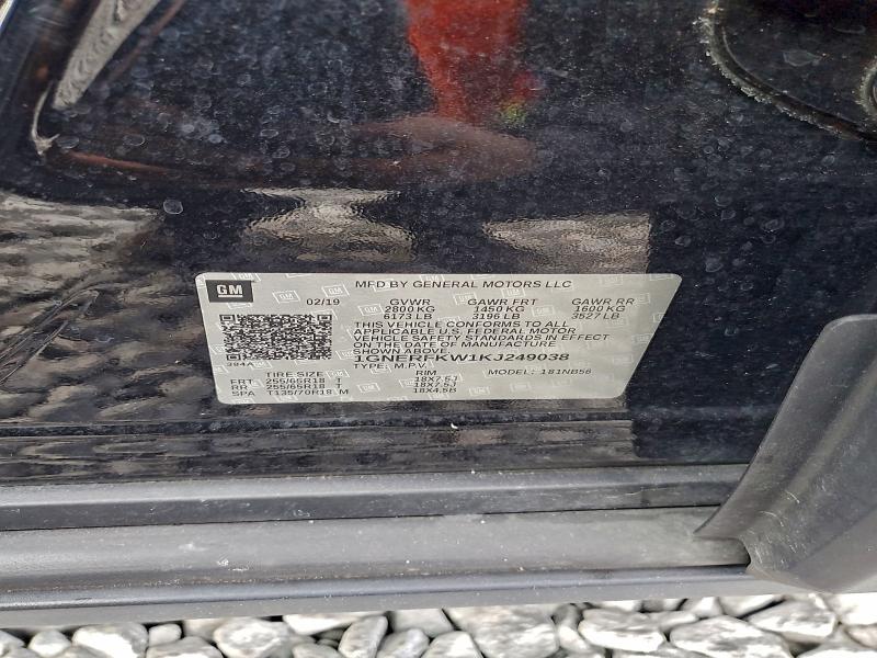 2019 CHEVROLET TRAVERSE L #3303969746