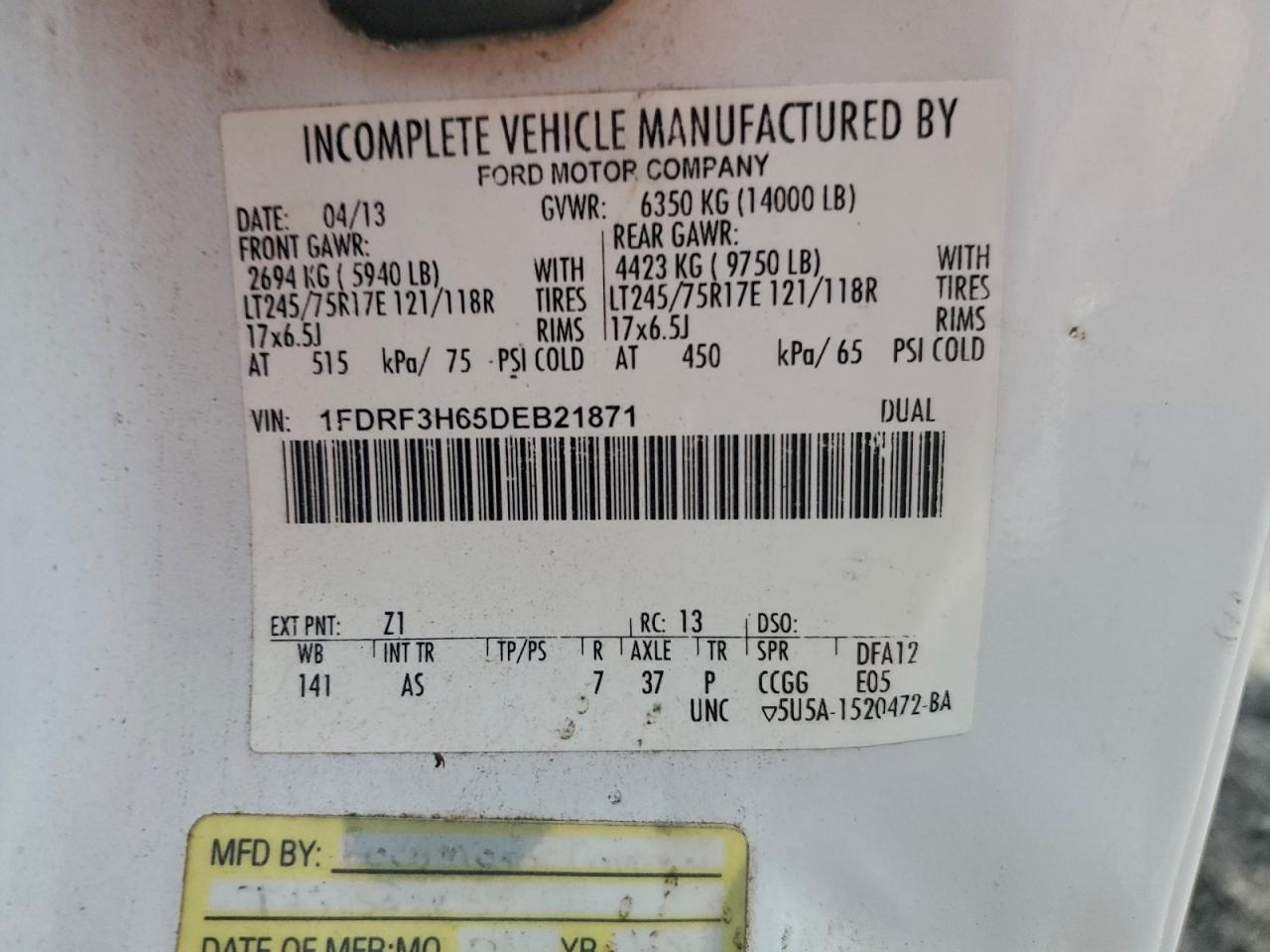 FORD F-350 SUPER DUTY