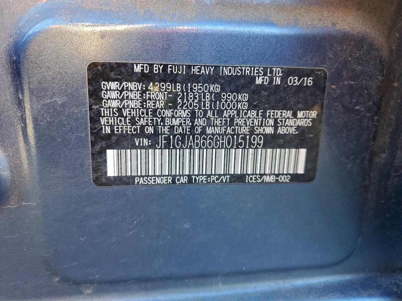 SUBARU IMPREZA PREMIUM