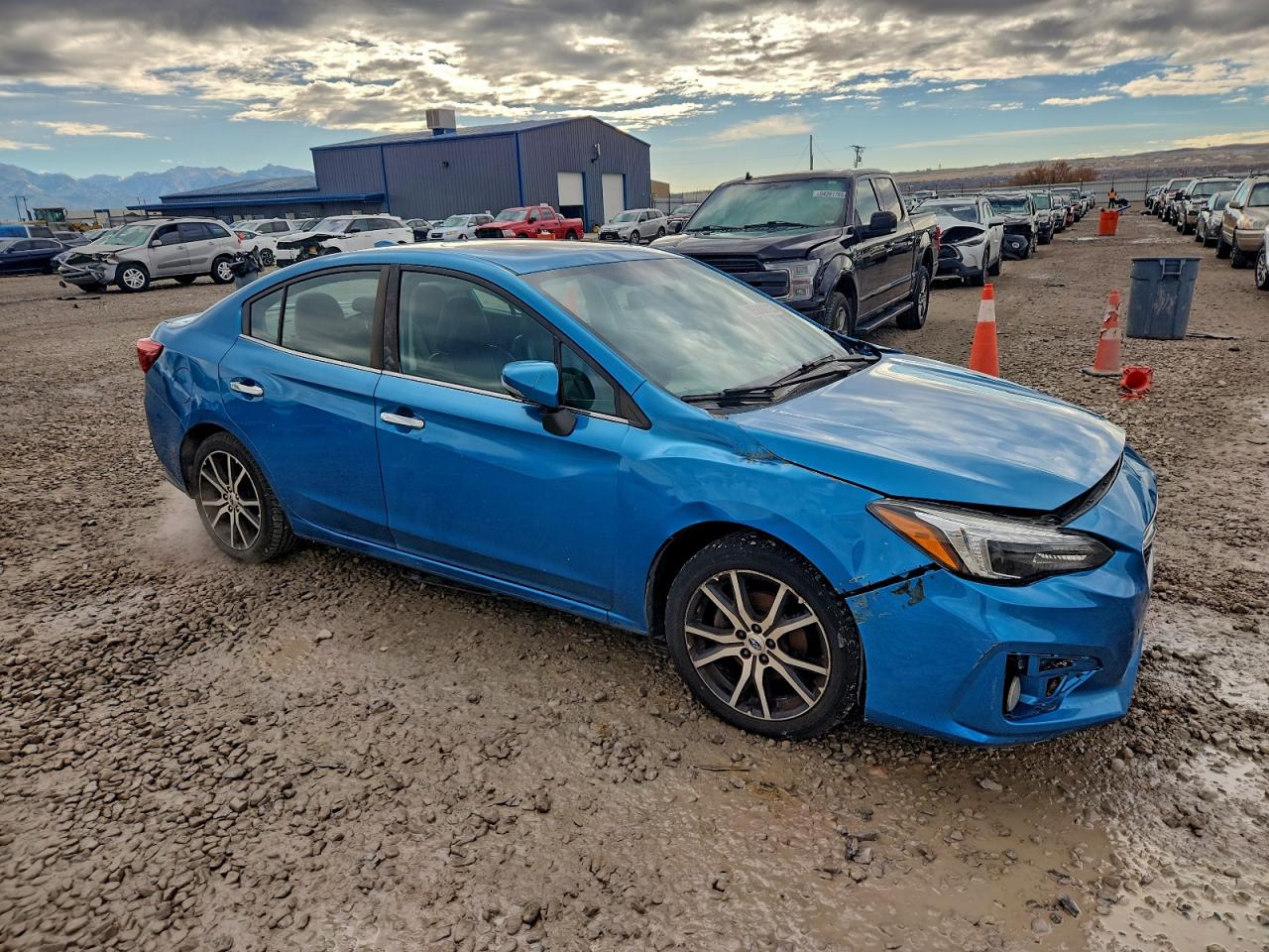 Lot #3309624051 2017 SUBARU IMPREZA LI