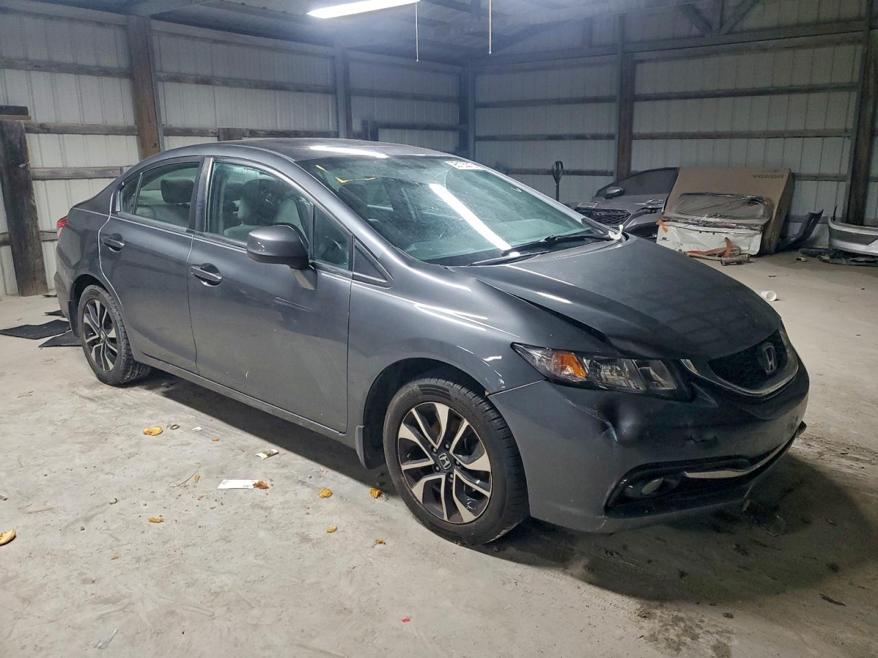 Lot #3315955116 2013 HONDA CIVIC EXL
